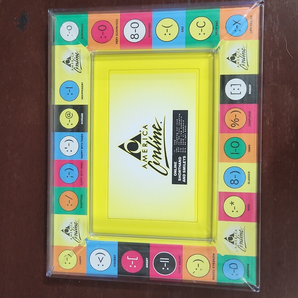 Vintage ☆America Online Photo Frame, before emojis. By Frame Media